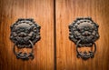 Door knocker Royalty Free Stock Photo