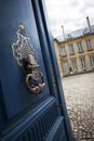 Door knocker of a French mansion