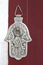 Deluxe door knocker Hand of Fatimah, Marocco