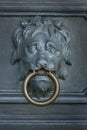 Door knocker ring Royalty Free Stock Photo