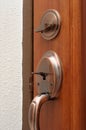 Door latch and lock