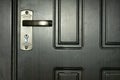 Door and lock Royalty Free Stock Photo