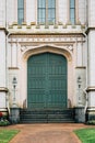 Door of Louisiana`s Old State Capitol, in Baton Rouge, Louisiana