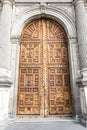 Door of the Metropolitan Cathedral in Mexico City - Mexico