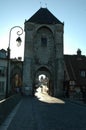 Door of Moret sur loing Royalty Free Stock Photo