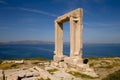 Door of Naxos Royalty Free Stock Photo