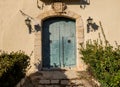 Door of old monastery in Spain Royalty Free Stock Photo