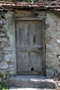 Door, old stone house Royalty Free Stock Photo