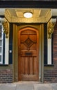 A door in Oxford, England, which is said to have inspired C. S. Lewis for the wardrobe door in the Chronicles of Narnia