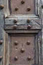 Door of the Palazzo Pubblico, Siena Royalty Free Stock Photo