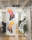 Door Partition Glass Design Vector CDR