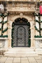 Door from Peles Castle from Sinaia, Romania