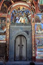 Door in the Rila Monastery Royalty Free Stock Photo