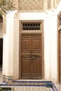 Door's decoration in Marrakech