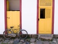 Door scene, Paraty, Brazil.
