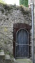 Door in the stone wall