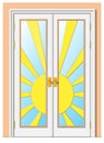 Door - the sun