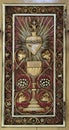 Door of Tabernacle on the main altar in the church of Saint Martin in Zagreb