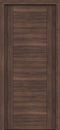 Door texture, dark walnut color for modern interior 3D render.