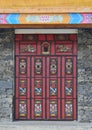 Door with Tibetan Style