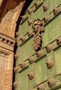 Door to church- Cusco, Peru Royalty Free Stock Photo