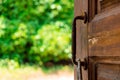 The door to hope and success in the future with bokeh background Royalty Free Stock Photo