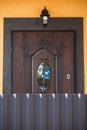 The door to the house
