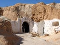 Door to Matmata underground house