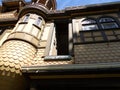 Door to Nowhere - Winchester Mystery House, San Jose, California Royalty Free Stock Photo