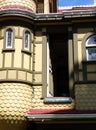 Door to Nowhere - Winchester Mystery House, San Jose, California Royalty Free Stock Photo