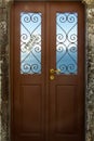 The door to the sea on the island of Santorini