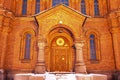 Door to Uspenski Cathedral in Helsinki