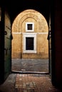 door in tunisi Royalty Free Stock Photo