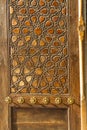 Door of Uc Serefeli Mosque Royalty Free Stock Photo