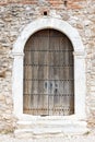 door, Viana do Alentejo Castle, Alentejo, Portugal Royalty Free Stock Photo