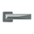 Doorknob vector icon.Cartoon vector icon isolated on white background doorknob.