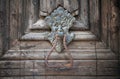 Doorknocker Cathedral Portal. Apulia.