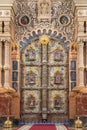 the doors of the altar of the Cathedral of the Savior on spilled blood