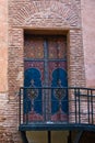 Doors architectural detail from streets of Marrakesh in Morocco Royalty Free Stock Photo