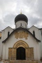 The doors of the Cathedral of the Intercession of the Holy Virgin Royalty Free Stock Photo