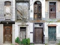 Doors Collection - Broken, Lost and Forgotten Royalty Free Stock Photo