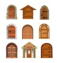 Doors collection Royalty Free Stock Photo