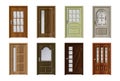 Doors Design Realistic Set