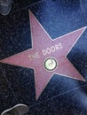 The Doors Hollywood walk of fame star.