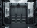 Doors of Intrigue: Navigating a High-Res Cyberpunk World