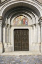 Doors Main Entrance temple in Italy Royalty Free Stock Photo