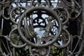 The doors of the Main Tower at the Washington National Cathedral Royalty Free Stock Photo