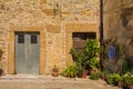 Doors in Poggio Capanne, Tuscany Royalty Free Stock Photo