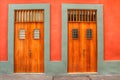 The doors of San Juan Puerto Rico Royalty Free Stock Photo