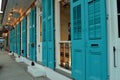 Doors and shutters of the French Quarter Royalty Free Stock Photo